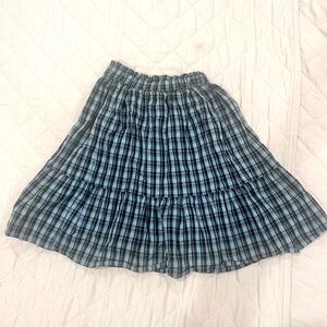 Plaid Girls Skirt Size 4